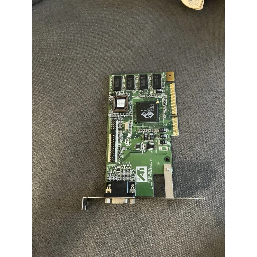 ATI 109-49800-10 Rage Pro Turbo AGP 215R3DUA33 RGPRO 49801 (untested)